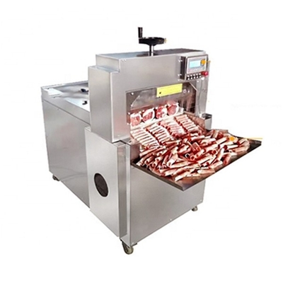 Automatische Elektrische van het het Broodjessnijmachine Bevroren Vlees van het Rundvleesvlees de Plakmachine