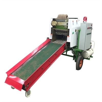 2.1*2.88*2.8m Hay Bundling Machine 5.5kw Vierkante Duurzame Baalomslagen