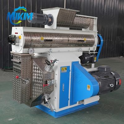 Drijvende visvoerpelletmachine voor het maken van voedsel voor landbouwhuisdieren, meervalgarnalen