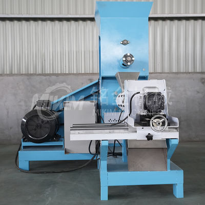 Kleinschalige Drijvende de Korrelmachine 55kw 700kg/H van het Vissenvoer met Twee Kokers
