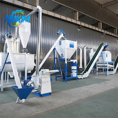 Productielijn voor pluimveevoer (200-1000 kg/u)