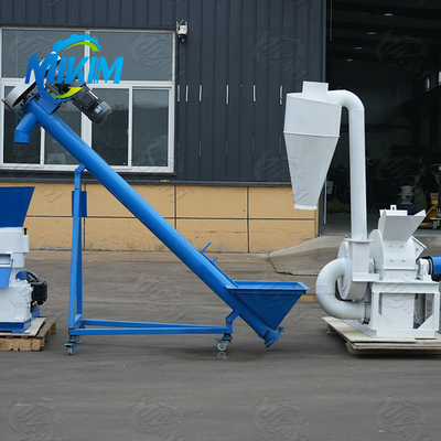Productielijn voor biomasspellets met stro