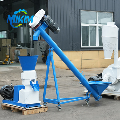 Productielijn voor biomasspellets met stro