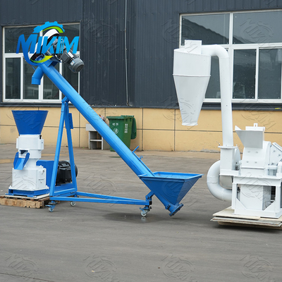 Productielijn voor biomasspellets met stro
