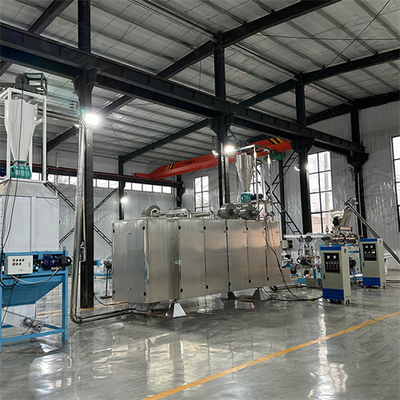 Hoogwaardige volledig automatische nieuwe PET- en visvoedpelletproductielijn