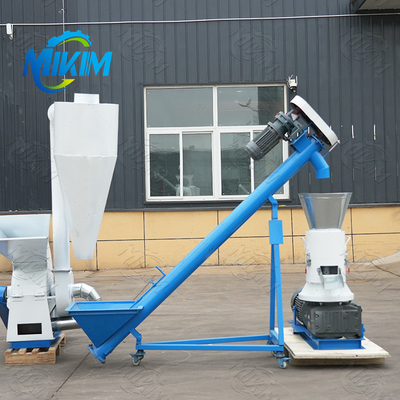 Automatische productielijn voor pallets van landbouwstraw fuel