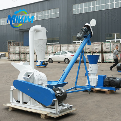 Automatische productielijn voor pallets van landbouwstraw fuel