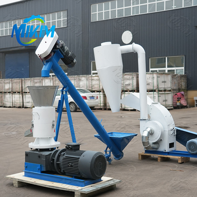 Automatische productielijn voor pallets van landbouwstraw fuel