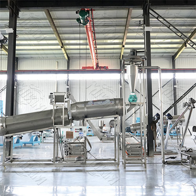 Automatische productielijn voor droge kat en honden huisdier geëxtrudeerde feed