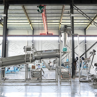 Automatische productielijn voor droge kat en honden huisdier geëxtrudeerde feed