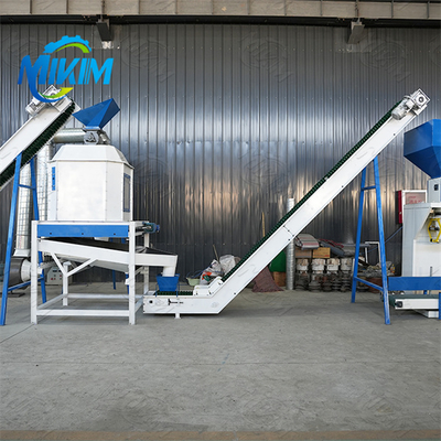 Volautomatische productielijn voor pluimveevoederpellets voor een breed scala aan boerderijen met behulp van nieuwe grondstoffen
