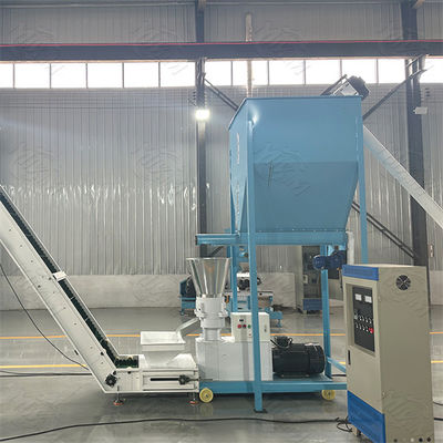 Geschikt voor grootschalige boerderijen, productielijn voor voerpellets, eenvoudig te bedienen, productielijn voor vee- en schapenvoer