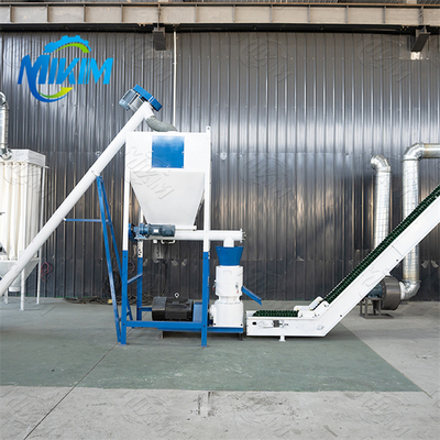Productielijn voor voederpellets met een sterke productiecapaciteit en een hoog rendement om aan de behoeften van grootschalige productie te voldoen