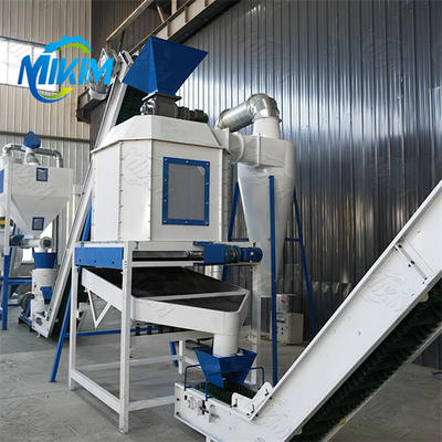 Productielijn voor pluimveevoederpellets, volledig automatische productielijn voor pluimveevoederpellets voor landbouwbedrijven.