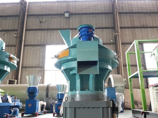 4mm 8mm het Deeltje van Bladchip wood pellets machine cylindrical voor Kokosnoot Shell