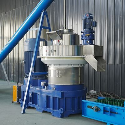 Professionele de Korrelmachine 60HRC van het Biomassa Houten Zaagsel