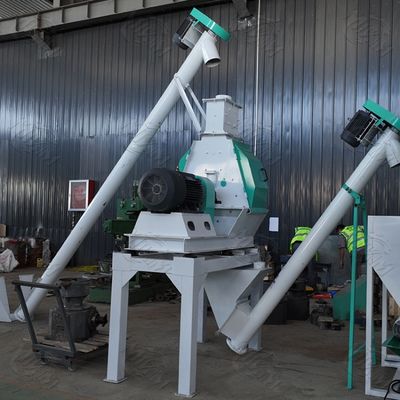 Van het de Vissenvoer van Ce Hand van de de Korrelmachine 350-450kg/H het Veevoer die Machine maken