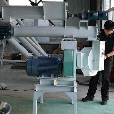 Van het de Vissenvoer van Ce Hand van de de Korrelmachine 350-450kg/H het Veevoer die Machine maken