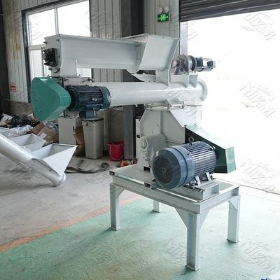 Van het de Vissenvoer van Ce Hand van de de Korrelmachine 350-450kg/H het Veevoer die Machine maken