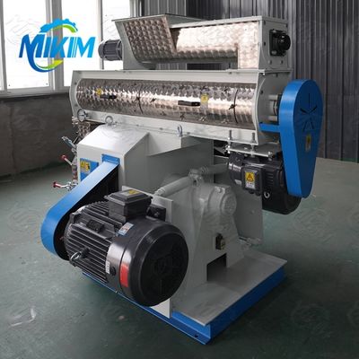 Kleine automatische kippenvoerpelletmolen Flat Die Granulator