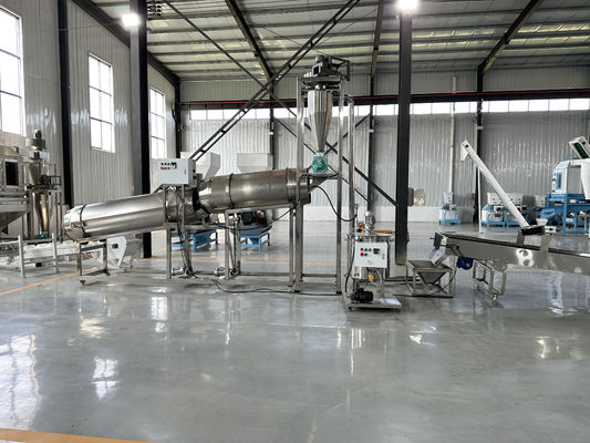 1-2T/H grote capaciteit drijvende/zinkende natte type enkele schroef visvoer pellet extruder productielijn karper garnalen huisdier voedsel motor PLC pomp tandwiel