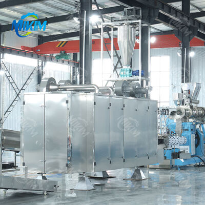 1-2T/H grote capaciteit drijvende/zinkende natte type enkele schroef visvoer pellet extruder productielijn karper garnalen huisdier voedsel motor PLC pomp tandwiel