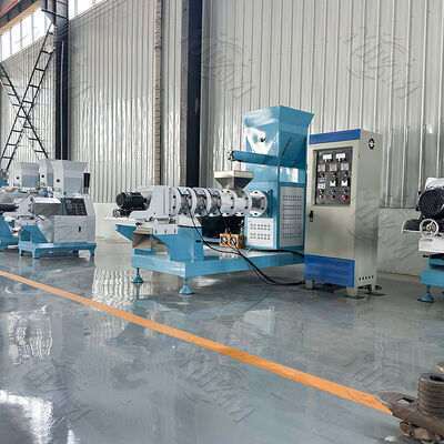 Hot selling Multifunctionele Kleine droge drijvende visvoer pellet extruder machine Voer Verwerkingsmachines