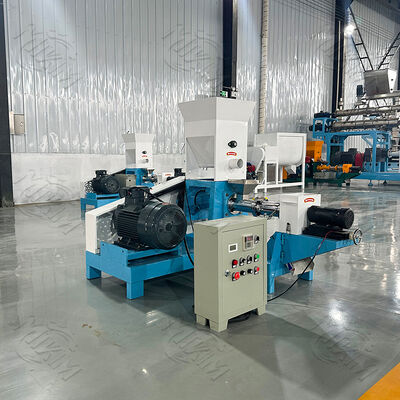 Industriële drijvende visvoer pelletverwerking Machine voor het maken van extruder Drijvende visvoermachine