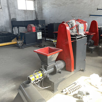 Hydraulische 300-400 kg/uur Capaciteit Hout Briquette Press Machine Biomassa Maker Machine Houtskool Biomassa Eco-vriendelijke brandstof Productie