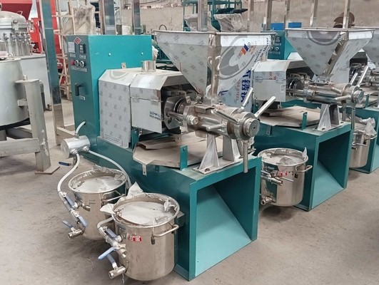 380V de automatische Machine van de Oliepers, de Tafelolie van Sus Productiemachine