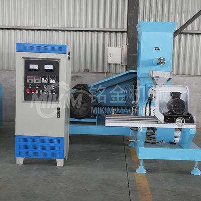 400kg/h-ODM Drijvende van de de Korrelmachine van het Vissenvoer Productielijn 90mm Enige Schroef