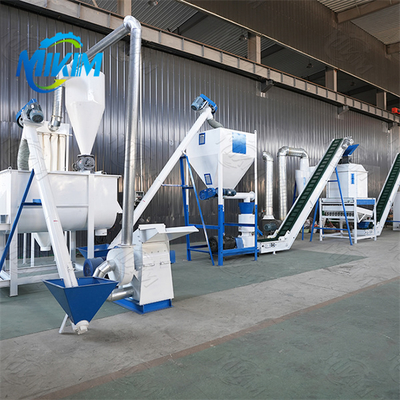Productielijn voor pluimveevoer (200-1000 kg/u)