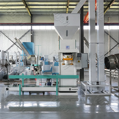 Roestvrij staal volledig automatische productielijn met grote visvoeding pellet