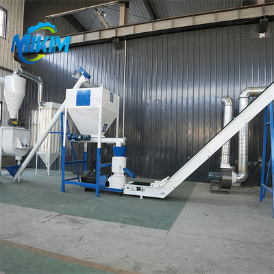 Automatische voederproductielijn voor pluimveehuisdieren