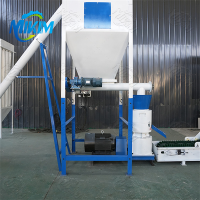 Energiebesparende en emissie-reducerende volautomatische pluimveevoederproductielijn voor grote, middelgrote en kleine boerderijen.