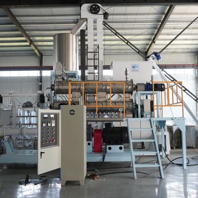 Nieuwe RVS Dubbelschroefs Huisdierhonden- en Kattenvoer Extruder Machine voor Vis- en Vogelvoer 250-6000KG/H Capaciteit