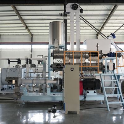 Extruder voor visvoeder voor commerciële doeleinden Floating Fish Feed Extruder Machine for Making Dogs Feed Pellets