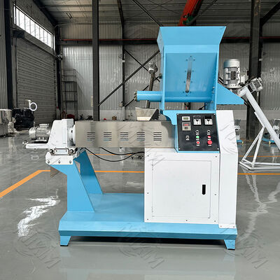 40­250 kg/uur droog type zwevende visvoerpelletmachine met één schroef voor vishouderij