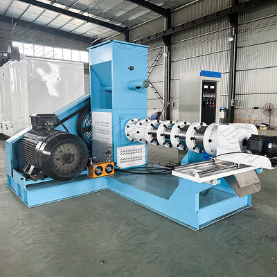 40-2000kg/u Droge Type enkele schroef drijvende visvoer pellet making machine, 0,5-12 mm Natte type Twin schroef drijvende visvoer pellet extruder machine prijs te koop