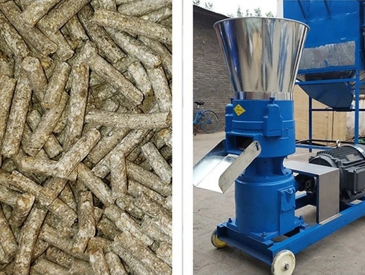 Van de de Pelletiseermachinemolen van MIKIM de Antifrictie Houten Biomassa Hay Pellet Maker Durable
