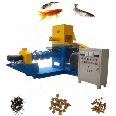 330kg Mini Fish Feed Machine Automatic-Extruder 6mm 4mm van het Vissenvoedsel